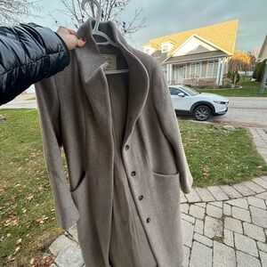 Elegant Women's Tan Coat